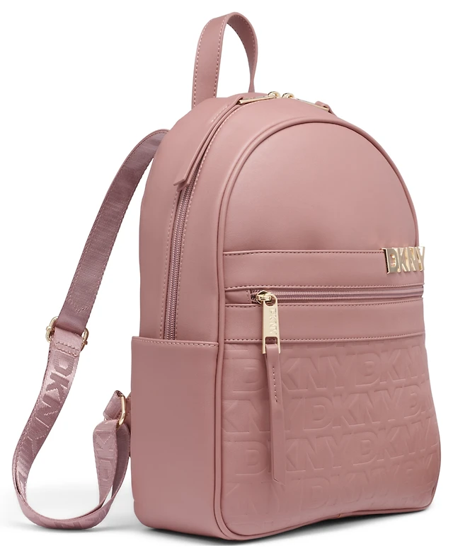 dkny mini backpack pink Unisex Luggage travel,Wine,13