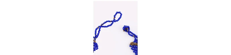 Shani African Beaded Choker Necklace for Women – Adjustable Handcrafted Maasai Jewelry