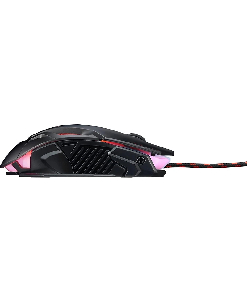 acer Nitro Gaming Mouse Iii: 6D Optical Gaming Mouse with High 125MHz Polling Rate | 7 Colorful Breathing Lights with Led Logo and Pattern | 6 Optiona