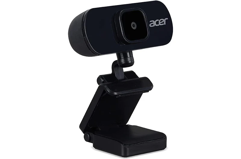 acer Full Hd Usb Streaming 2MP Webcam | 1080P Hd | 360° Rotation | Digital Microphone | Plug & Play for Desktop or Laptop Pc | Stream for Zoom, Skype,