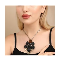 Party Stone Pendant Necklace