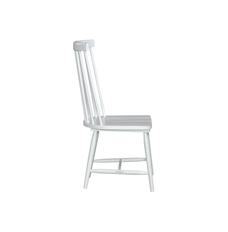 Liberty Capeside Cottage Spindle Back Side Chair - White