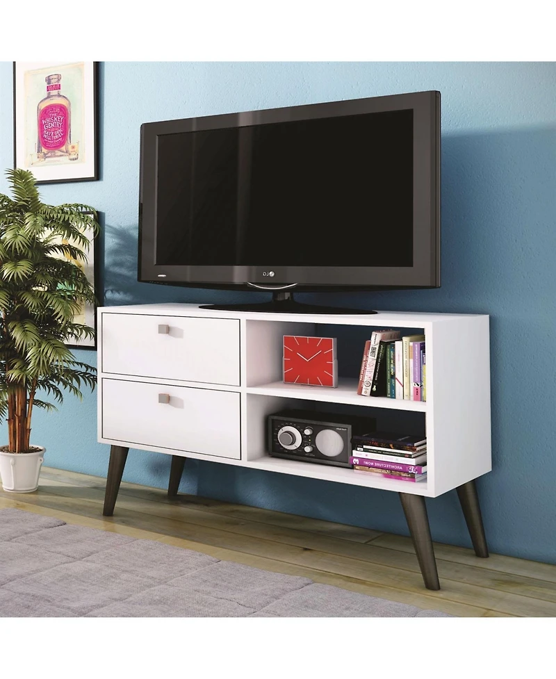 Modern Classic Mid-Century Style Tv Stand Entertainment Center For Living room