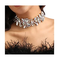 Chunky Crystal Choker Necklace