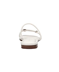Marc Fisher Ltd Women's Mazza Square Toe Flat Sandals