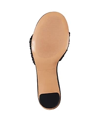 Marc Fisher Ltd Women's Jazmine Woven Slip-On Sandals