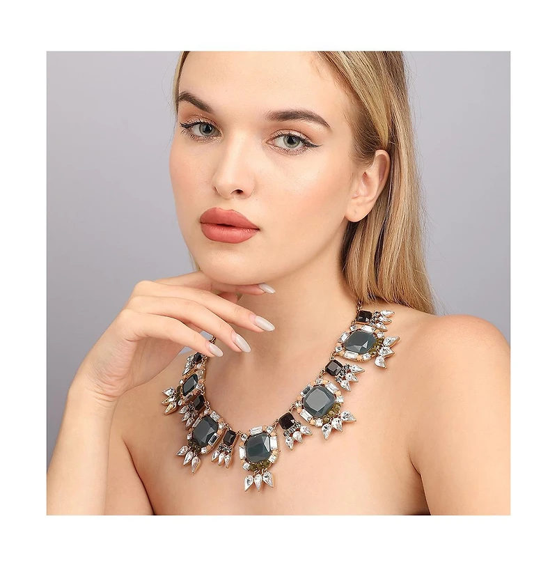 Party Stone Statement Necklace