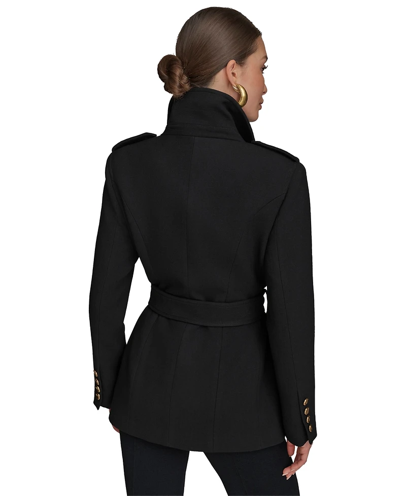 Donna Karan New York Women's Belted Crepe Jacket