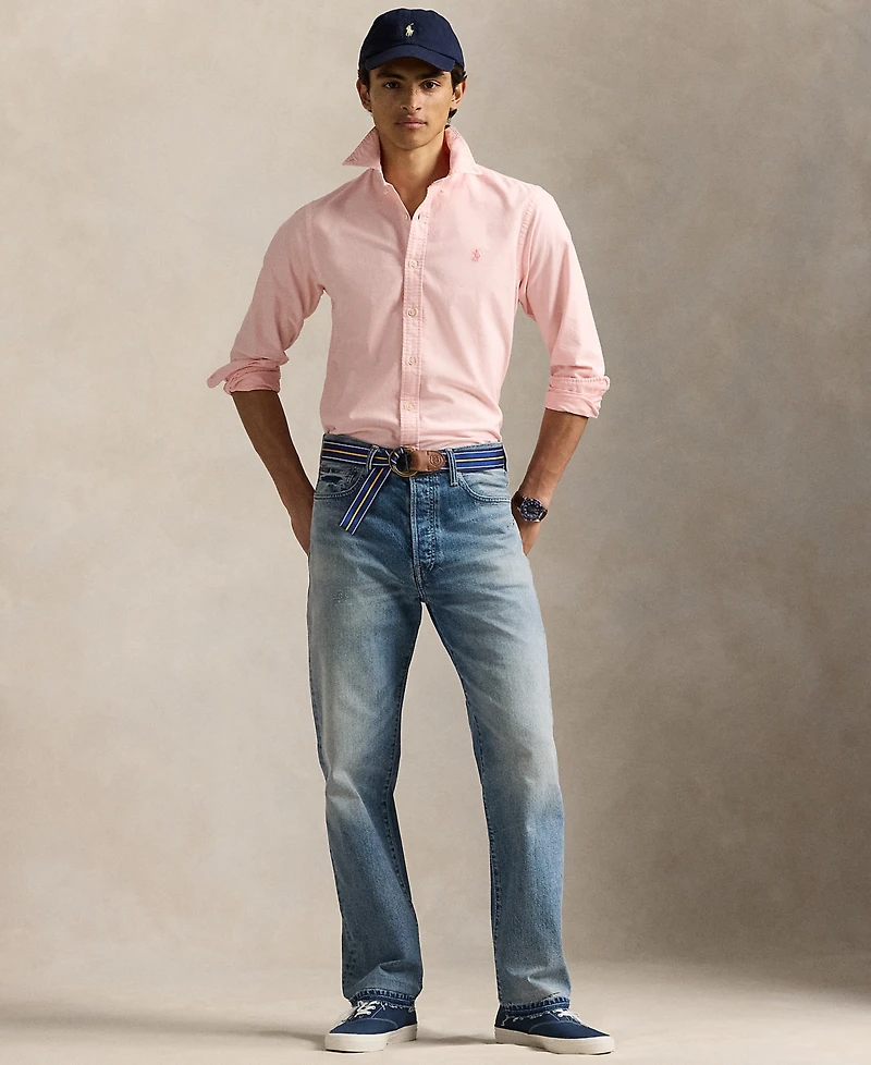 Polo Ralph Lauren Men's Classic Fit Mineral-Dyed Oxford Shirt