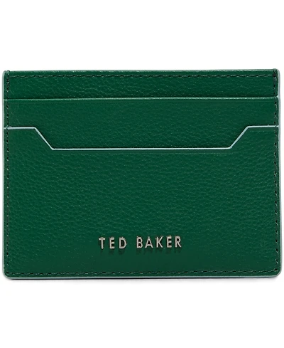 Ted Baker Pebble Bright Green Leather Wallet