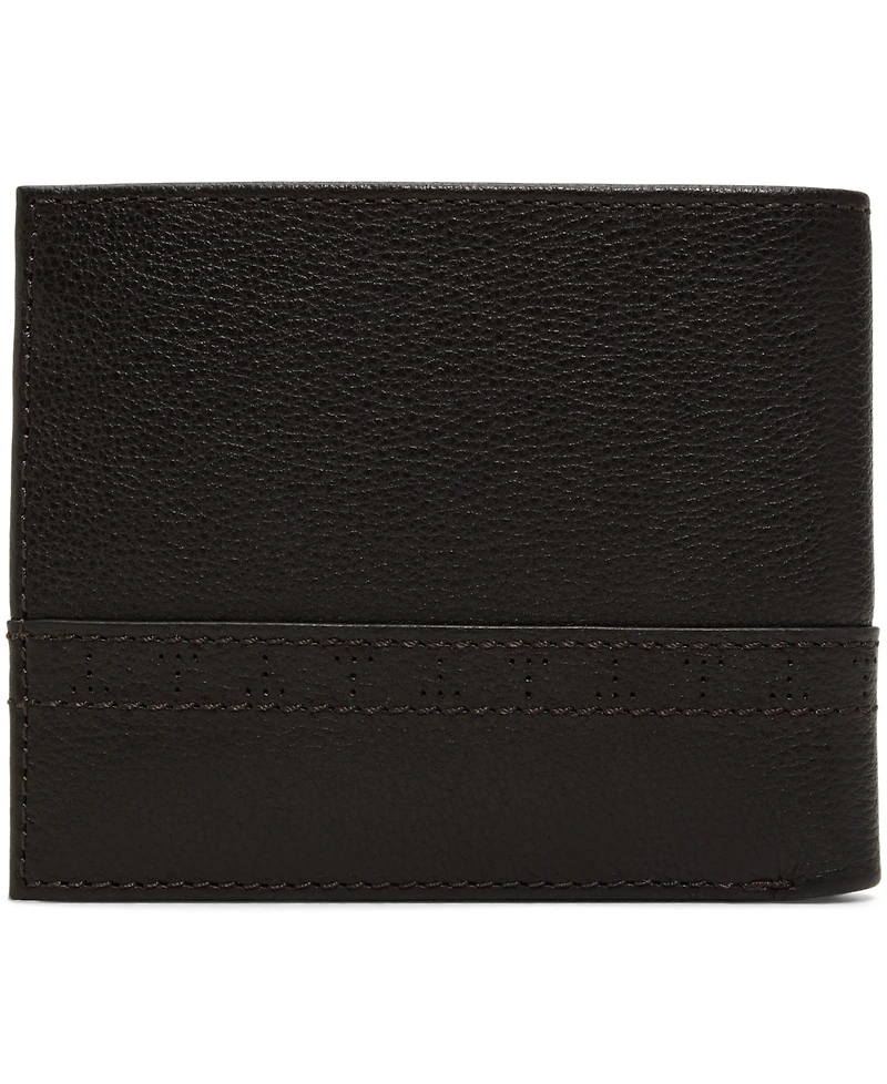 Ted Baker Pebble Dark Brown Leather Wallet