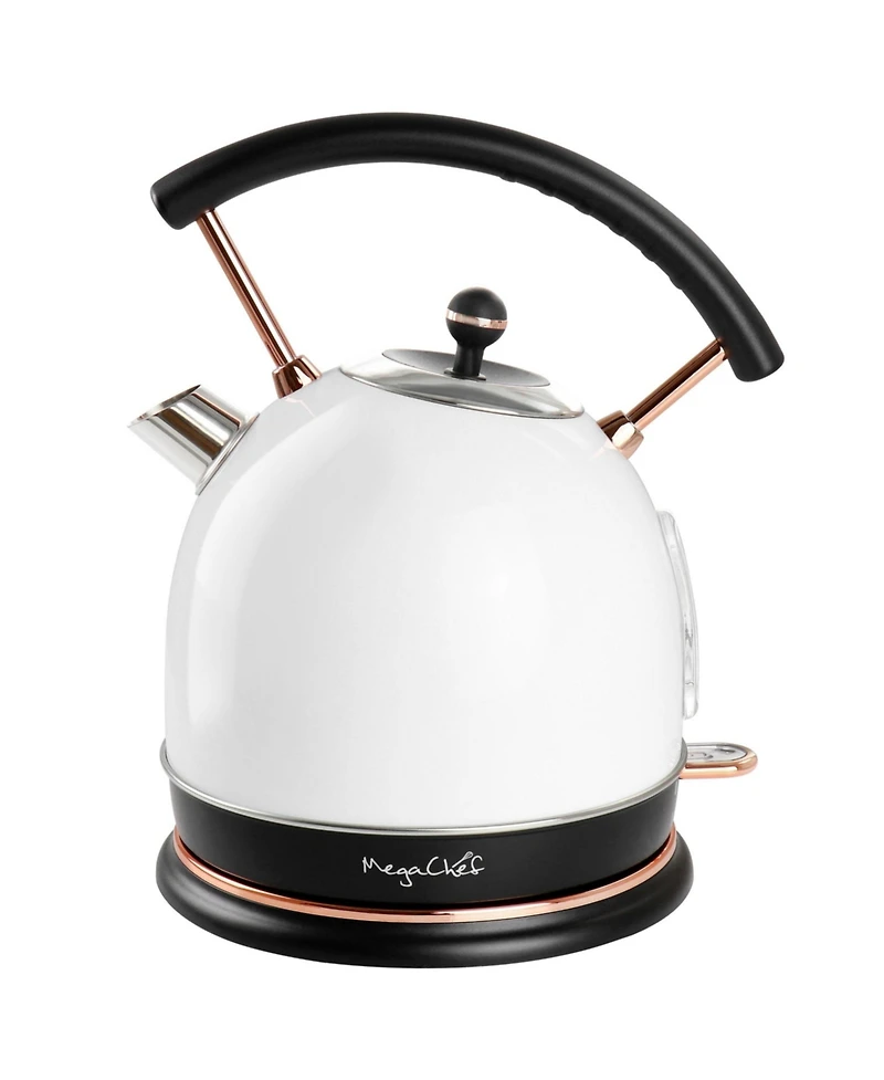 MegaChef 1.8 Quart Half Circle Electric Tea Kettle