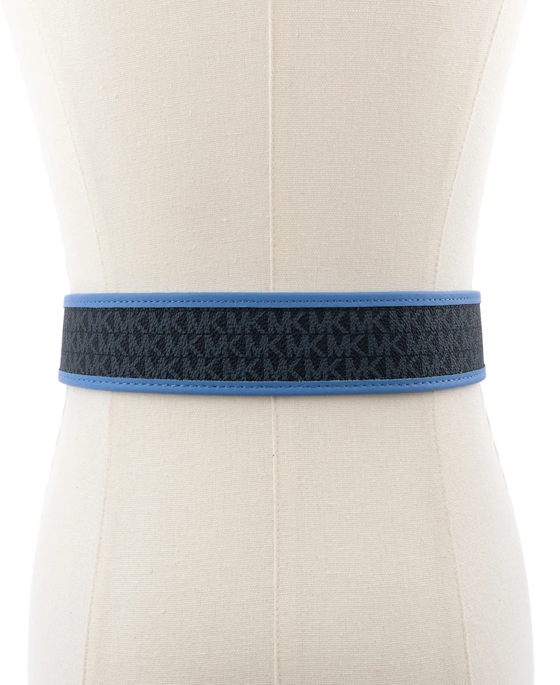 Michael Kors Women's 42mm Logo Belt with Grommets