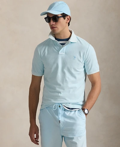 Polo Ralph Lauren Men's Classic-Fit Mineral-Dyed Mesh Shirt