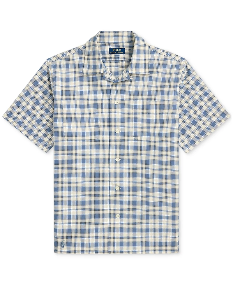 Polo Ralph Lauren Men's Classic-Fit Plaid Oxford Camp Workshirt