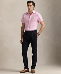 Polo Ralph Lauren Men's Short-Sleeve Linen Button-Up