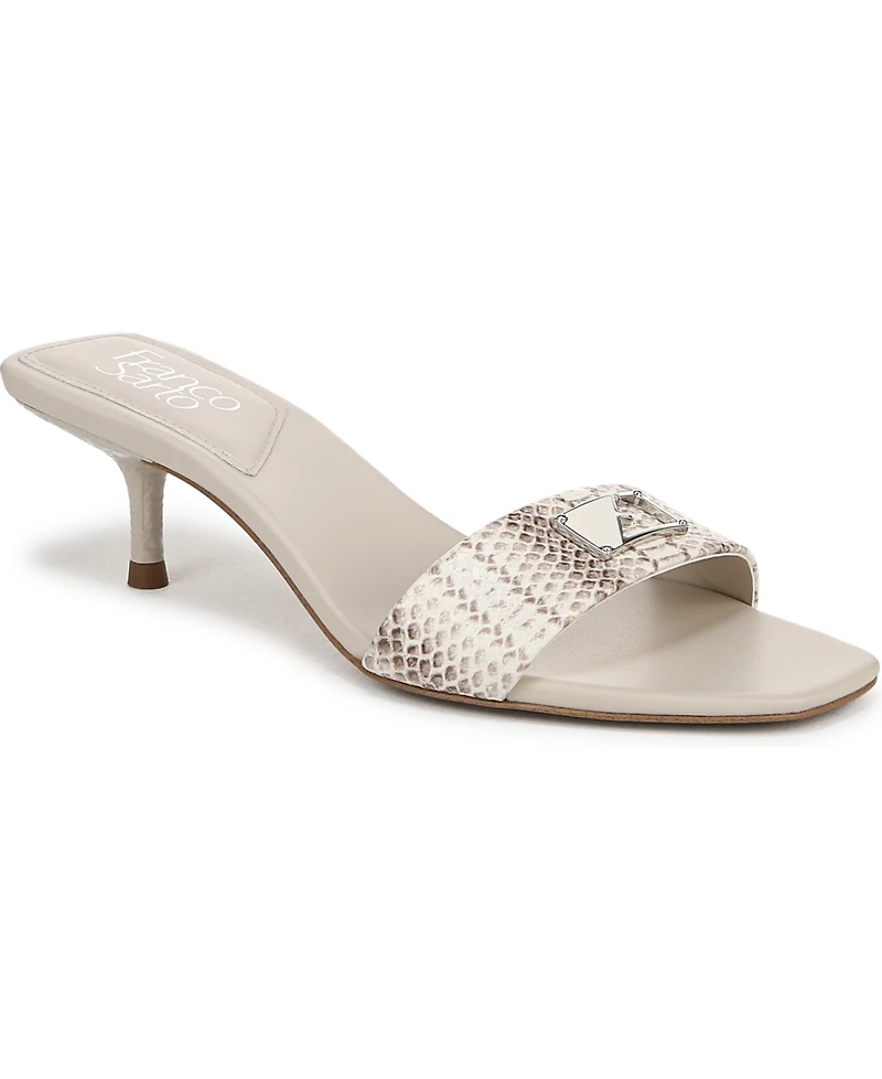 Franco Sarto Women's Roey Open Square Toe Slide Dress Sandals