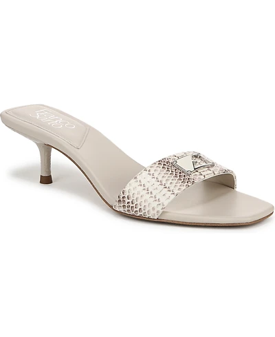 Franco Sarto Women's Roey Open Square Toe Slide Dress Sandals