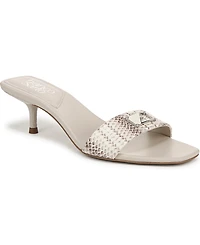 Franco Sarto Women's Roey Open Square Toe Slide Dress Sandals