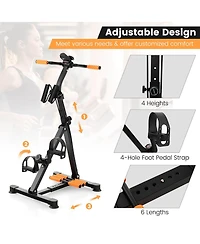 Adjustable Lcd Pedal Exercise Bike with Massage
