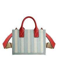 True Religion Denim Stripe Modern Tote
