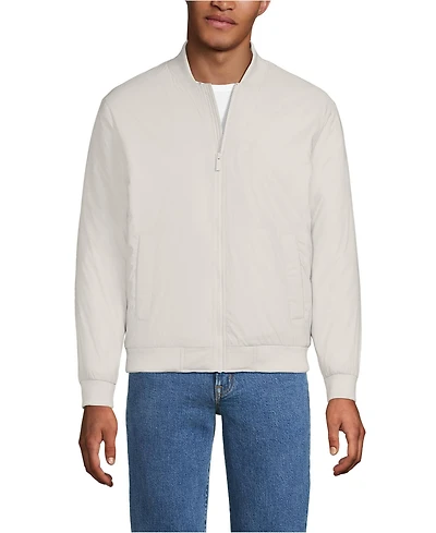 Lands' End Men's WanderFree Insulated Bomber Jacket