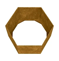 Planter Rusty 23.6"x23.6"x17.7" Corten Steel