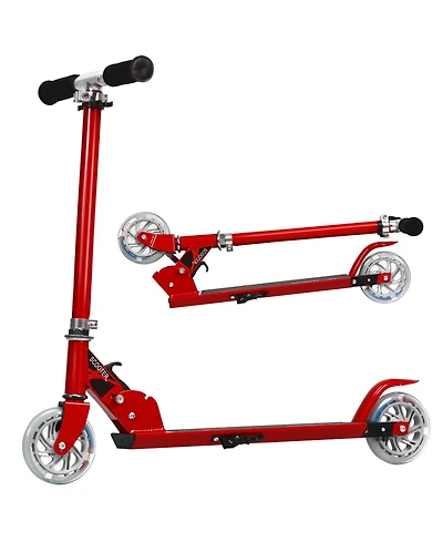 Folding Aluminum Kids Kick Scooter with Led Lights