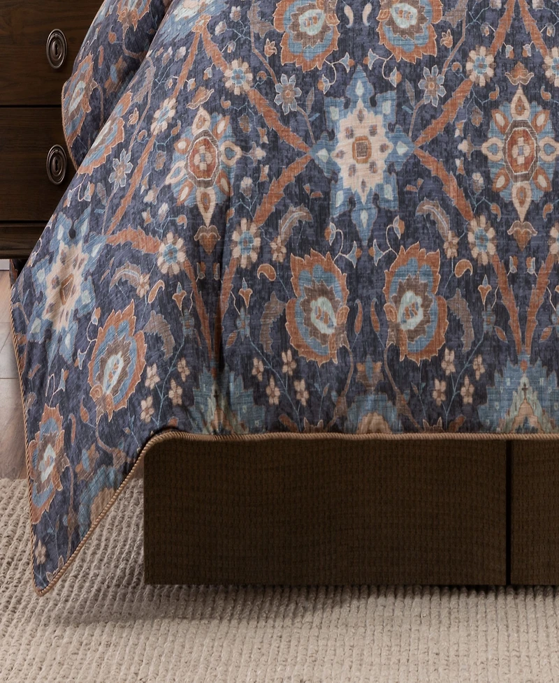 Rose Tree Harlow Jacobean Print 4-Pc. Comforter Set, King