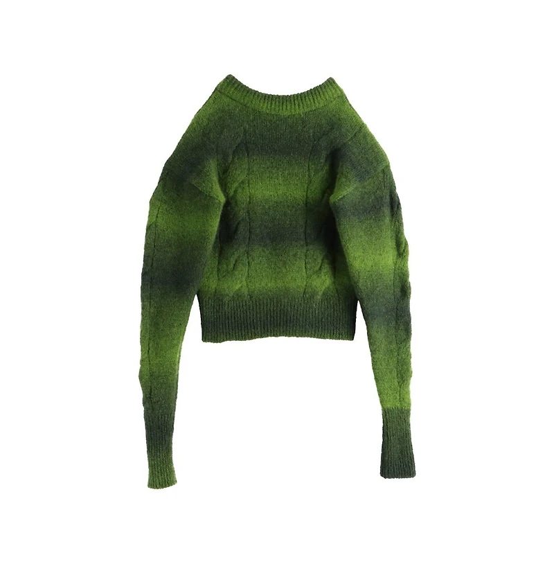 Alohas Women's Aspen Green Sweater