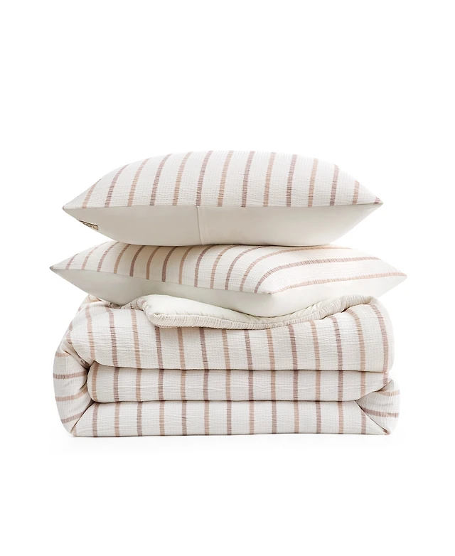 Shop Ugg Closeout! Ugg Alamitos Striped Comforter Set, Full
