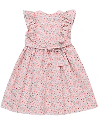 Bonnie Jean Toddler and Little Girls Ditsy Floral Print Smocked Dress