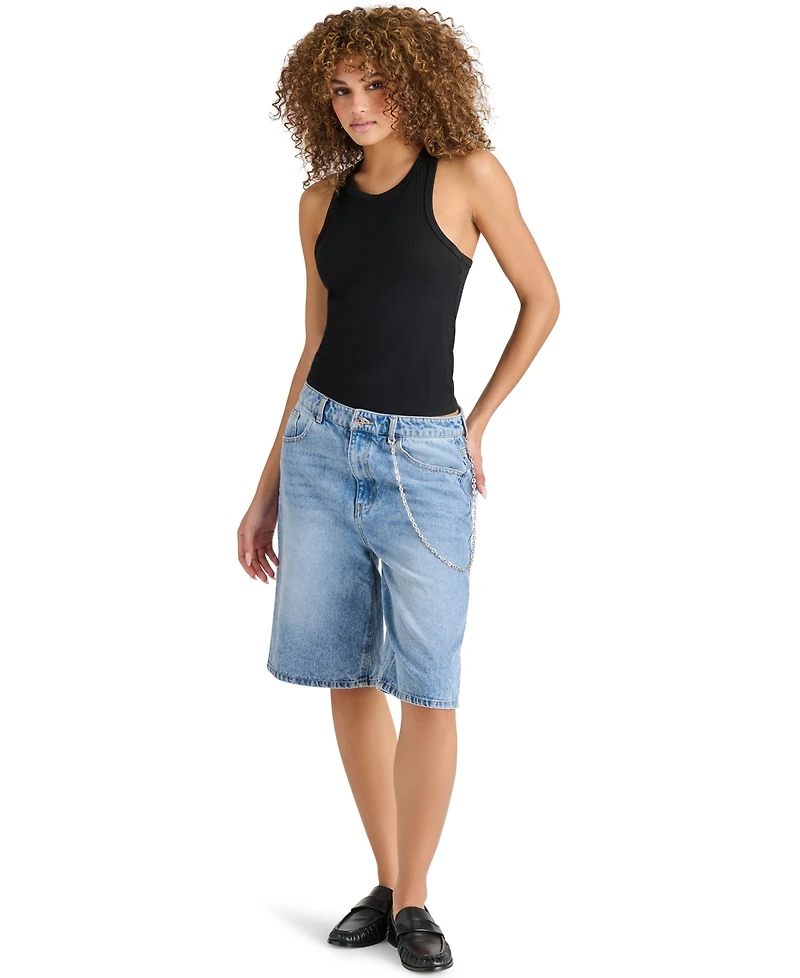Steve Madden Women's Magdalen Jean Shorts
