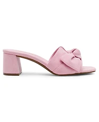 Anne Klein Women's Kizmet Knot Block Heel Dress Sandals