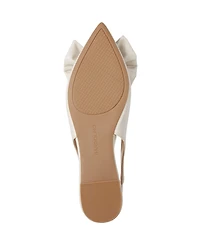Bandolino Women's Simona Bow Slingback Flats