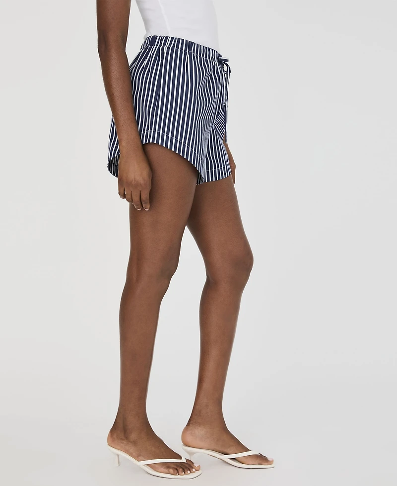 French Connection Women's Alexis Cotton Drawstring Shorts
