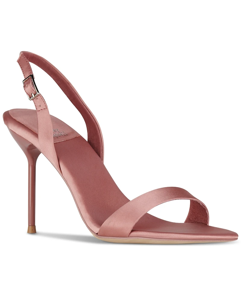 Jeffrey Campbell Go-Getter Halter Stiletto Dress Sandals