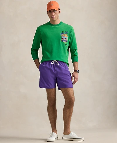 Polo Ralph Lauren Men's 5.75-Inch Traveler Classic Swim Trunk