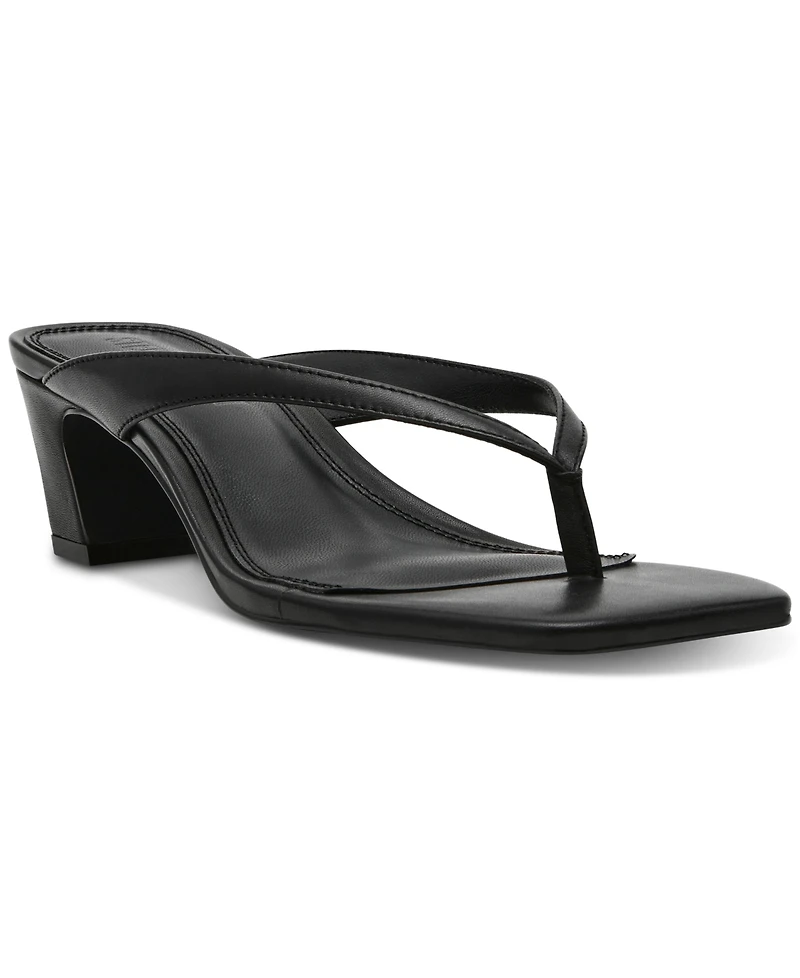 Steve Madden Women's Ninna Blade Heel Thong Sandals