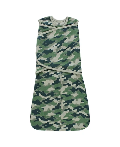 Hudson Baby Boys Unisex Adjustable Swaddling Sleepwear