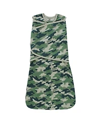 Hudson Baby Boys Unisex Adjustable Swaddling Sleepwear