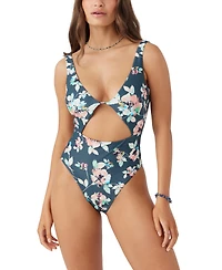 O'Neill Juniors' Melody Floral Morro Bay One Piece