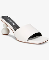 Smash Shoes Women's Aria Bubble Heeled Dress Sandals - Extended Sizes Available