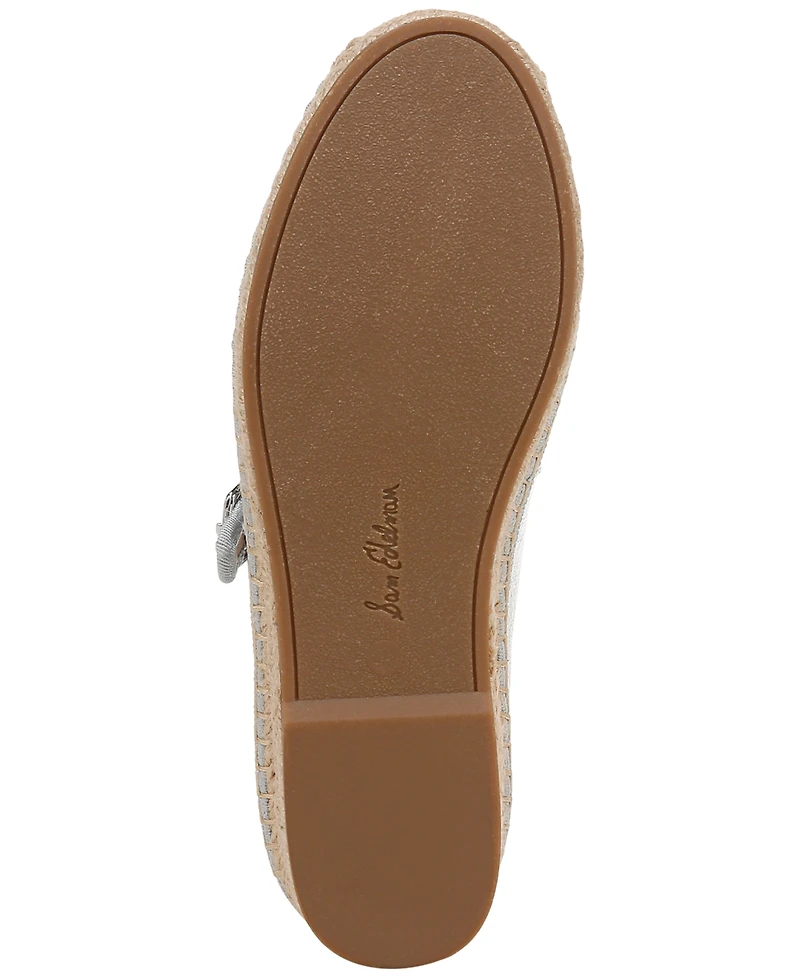 Sam Edelman Women's Mackie Mary Jane Espadrille Flats