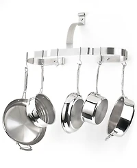 Cuisinart Chef's Classic Stainless Steel Oval Wall Pot Rack