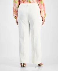 Tahari Asl Plus Bird Eye Pants
