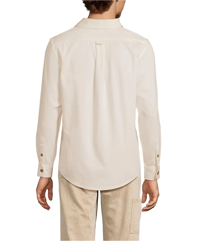 Lands' End Men's Sailcloth Overshirt