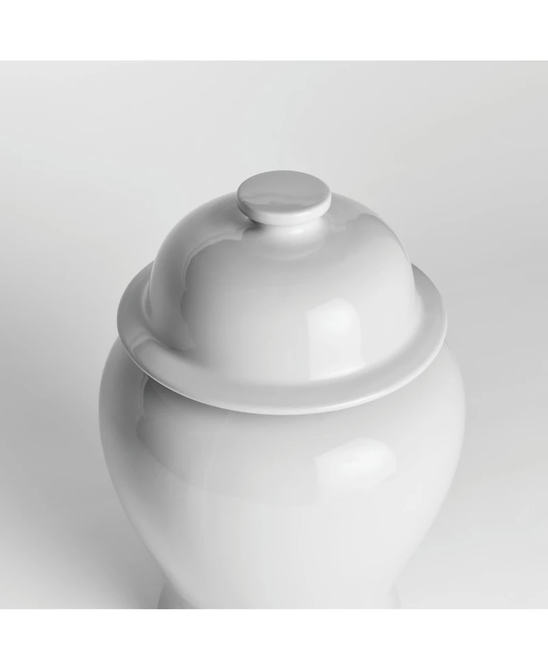 Koa Wide Lidded Ginger Jar Small