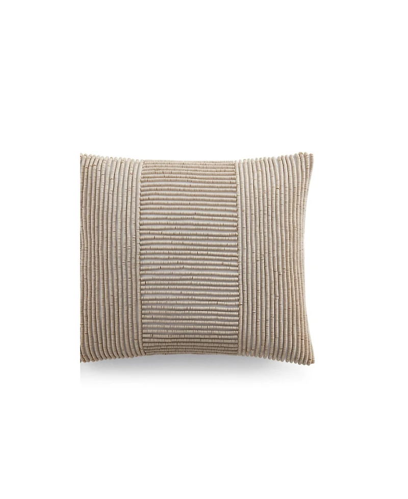 Donna Karan Home Block Bead Decorative Pillow, 16" x 20"