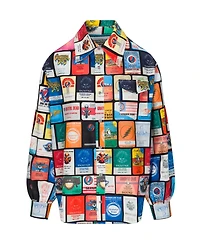 Meghan Fabulous Women's Grateful Dead Backstage Pass Print Long Sleeve Shirt
